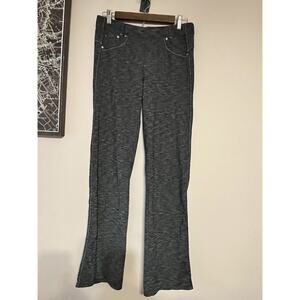 KUHL Mova Pants •Women 10 Short• Gray Drawstring Stretch Jersey Hiking